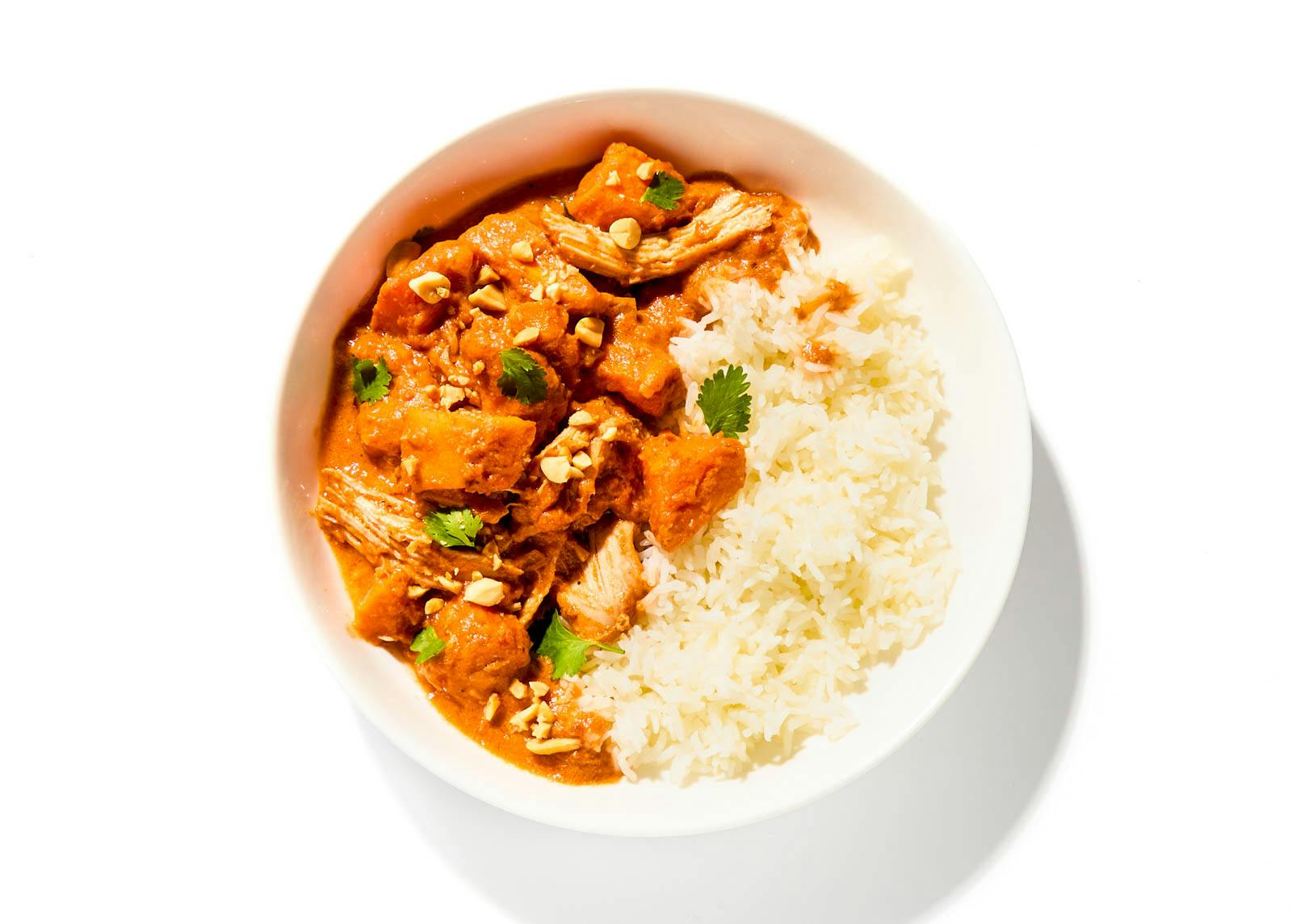 Ghanaian Chicken Peanut Stew - Event Catering Set